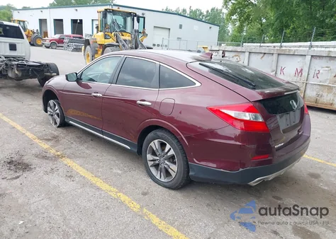 2013 Honda Crosstour Ex-L V6 из США, поврежденный, VIN 5J6TF2H58DL001838